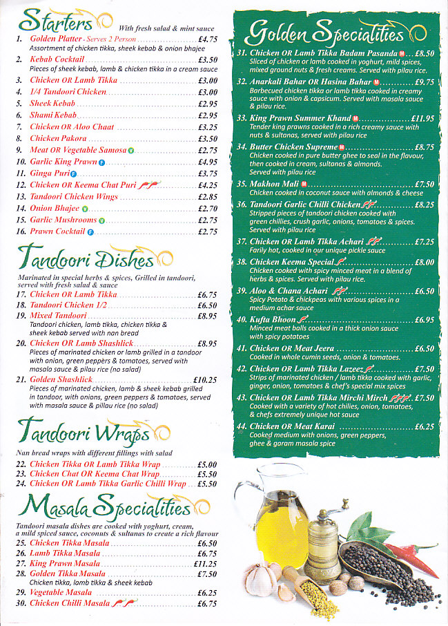 Golden Tandoori Newport