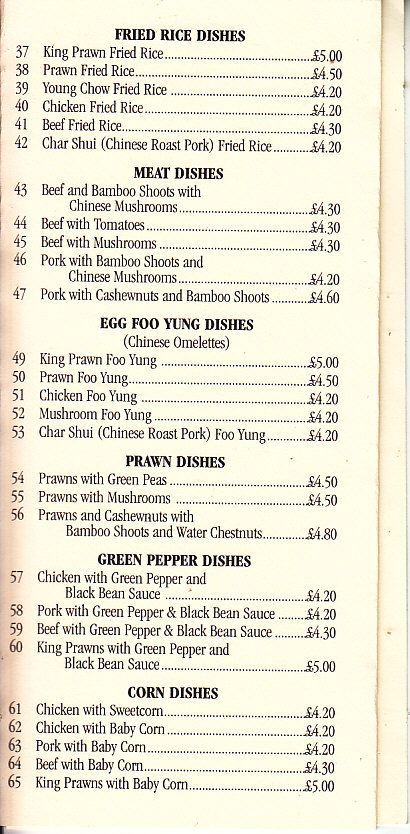 Kenabella chinese takeaway menu Newport