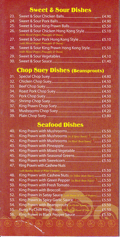 Kok's Wok chinese takeaway menu Newport