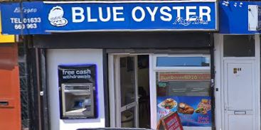 Newport Takeaway Menu Blue Oyster